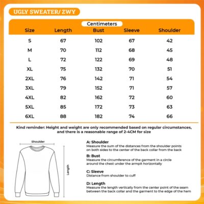 3D UGLY SWEATER - Johnny Bravo Merch