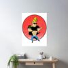 cpostermediumsquare product1000x1000.2 1 - Johnny Bravo Merch
